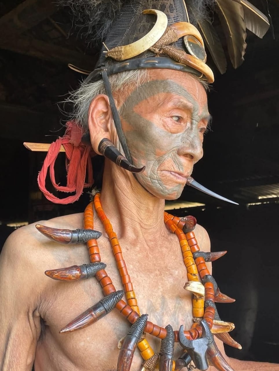 Indigenous tribal elder of Northeast India